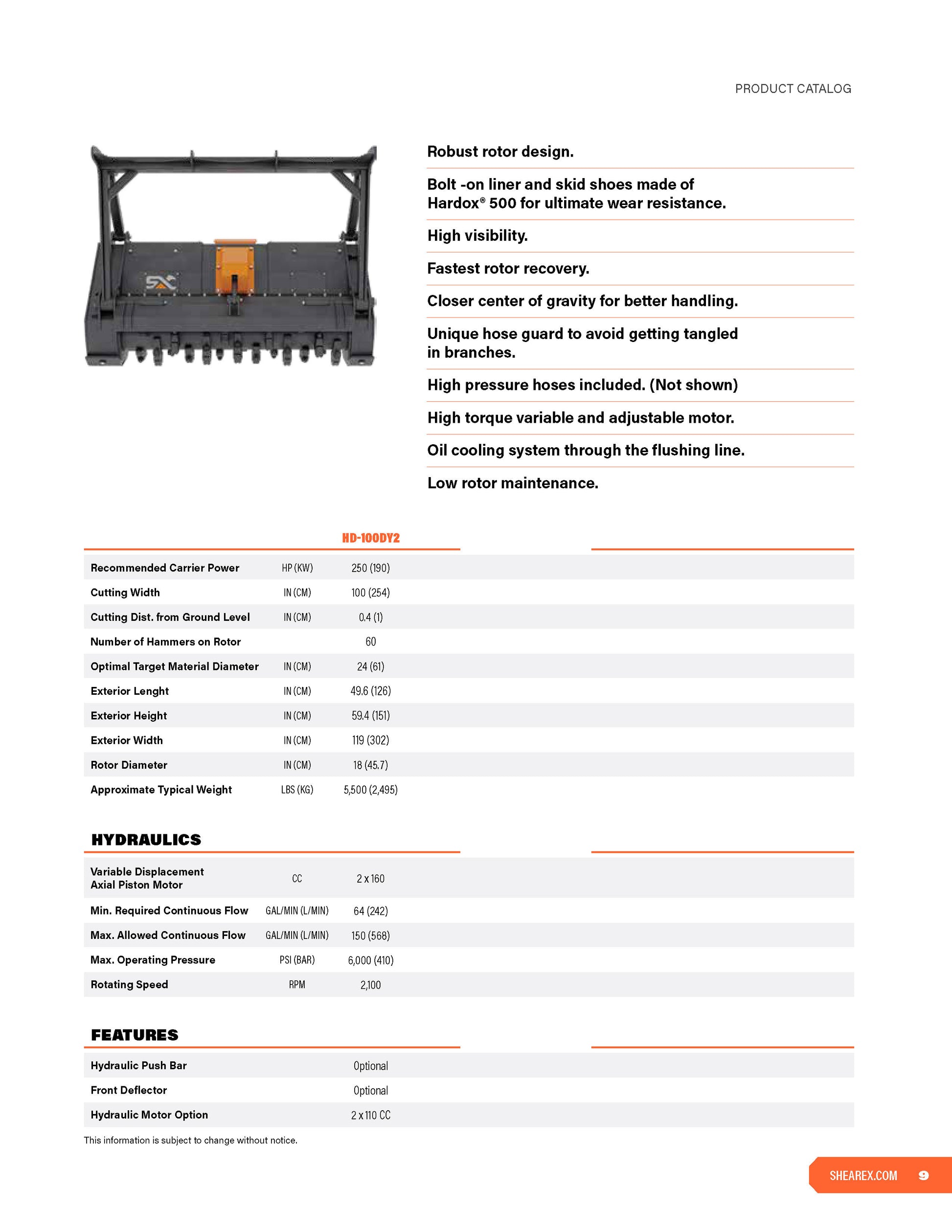 HD-100DY2 Used Dual Motor